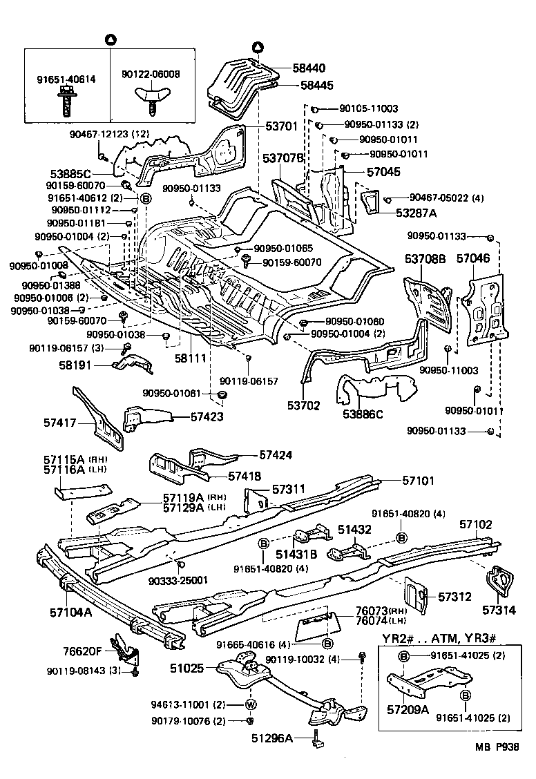 53702-87013 APRON SUB-ASSY, FRONT FENDER, LH product image