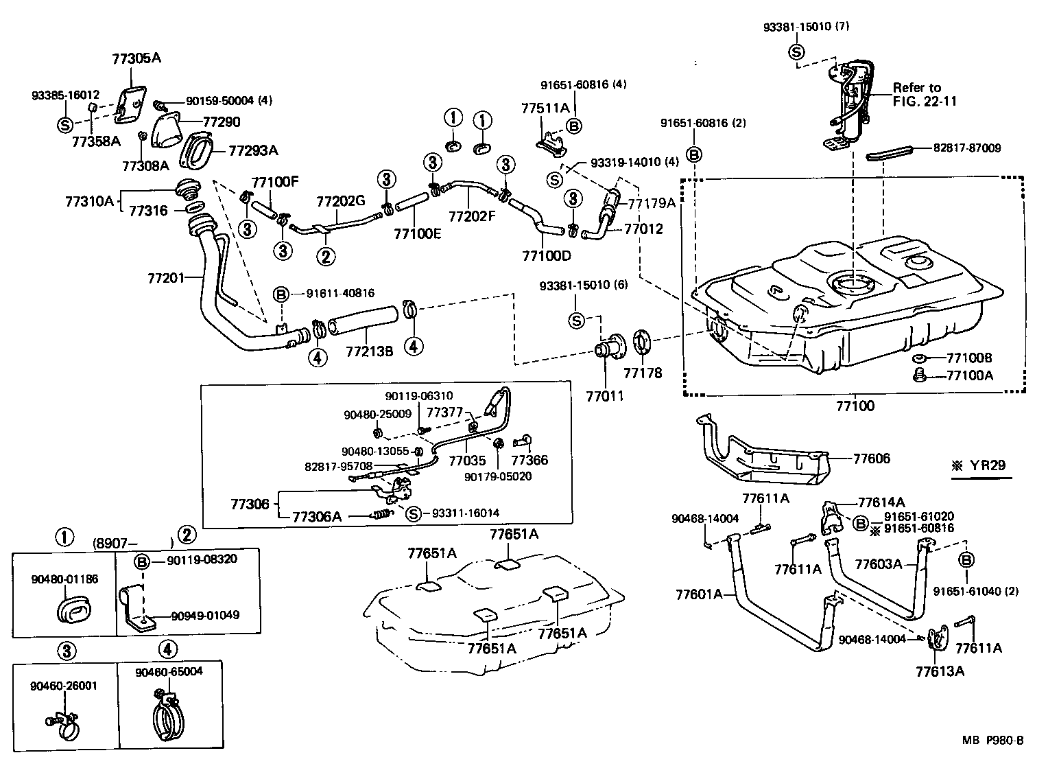 Toyota 77305-87006 LID SUB-ASSY, FUEL FILLER OPENING