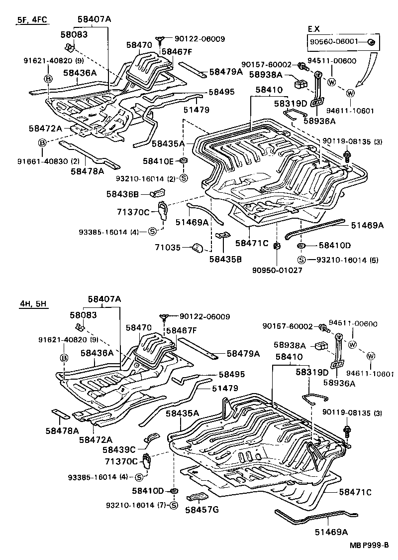 51025-87014 MEMBER SUB-ASSY, ENGINE FRONT MOUNTING product image