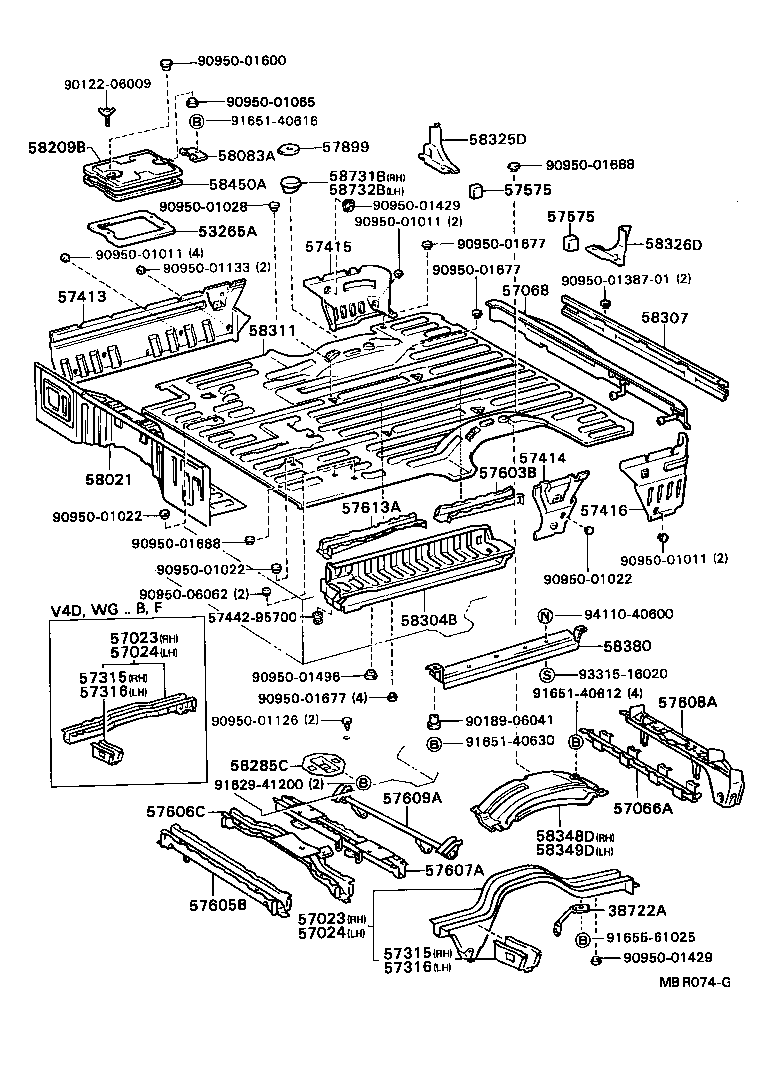 58021-87050 PANEL SUB-ASSY, HEADER product image