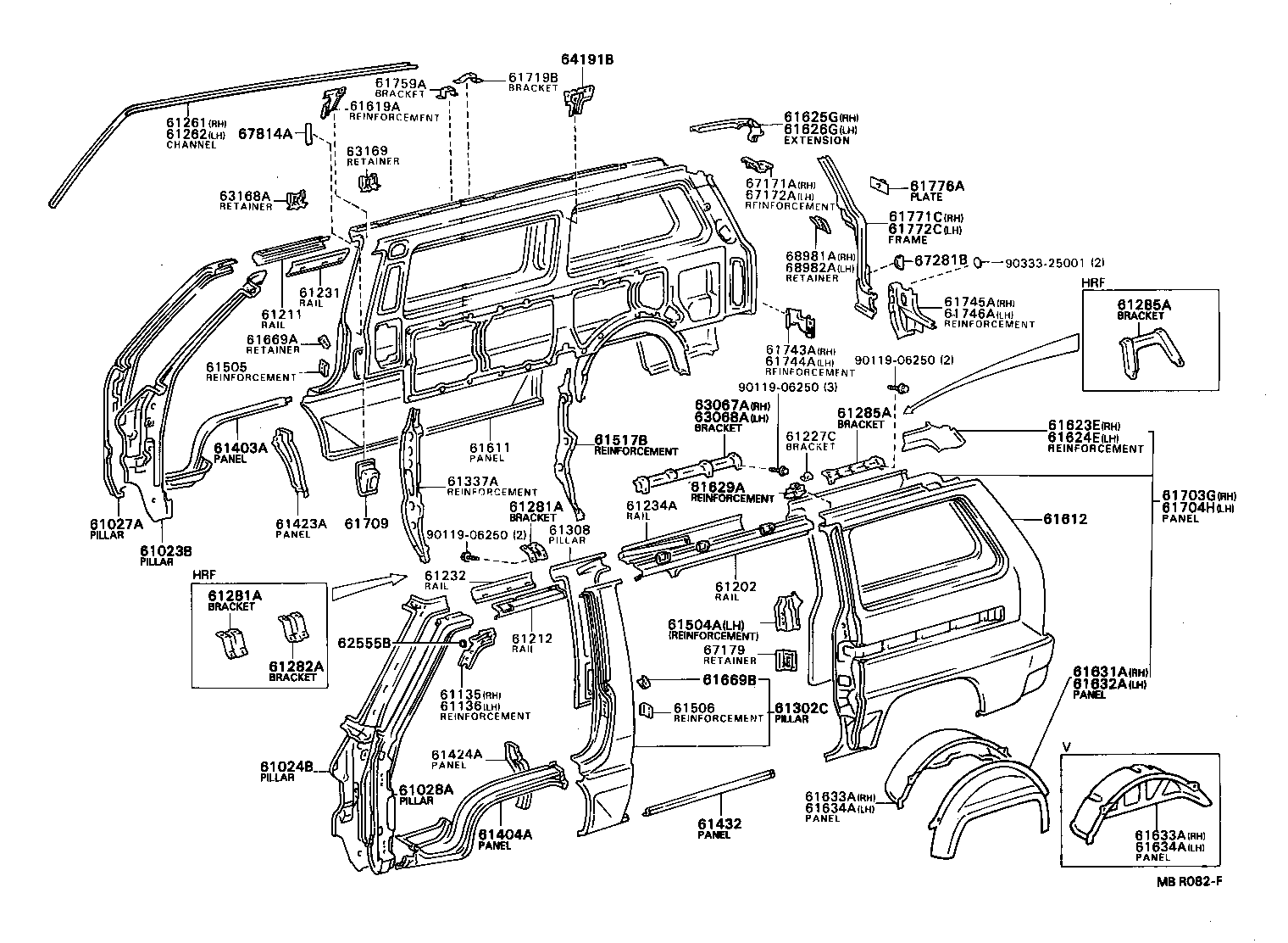53828-28030 PROTECTOR, FRONT FENDER, LOWER product image