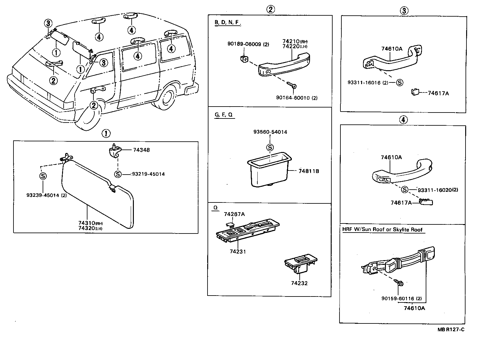 74610-87006-06 GRIP SUB-ASSY, ASSIST product image