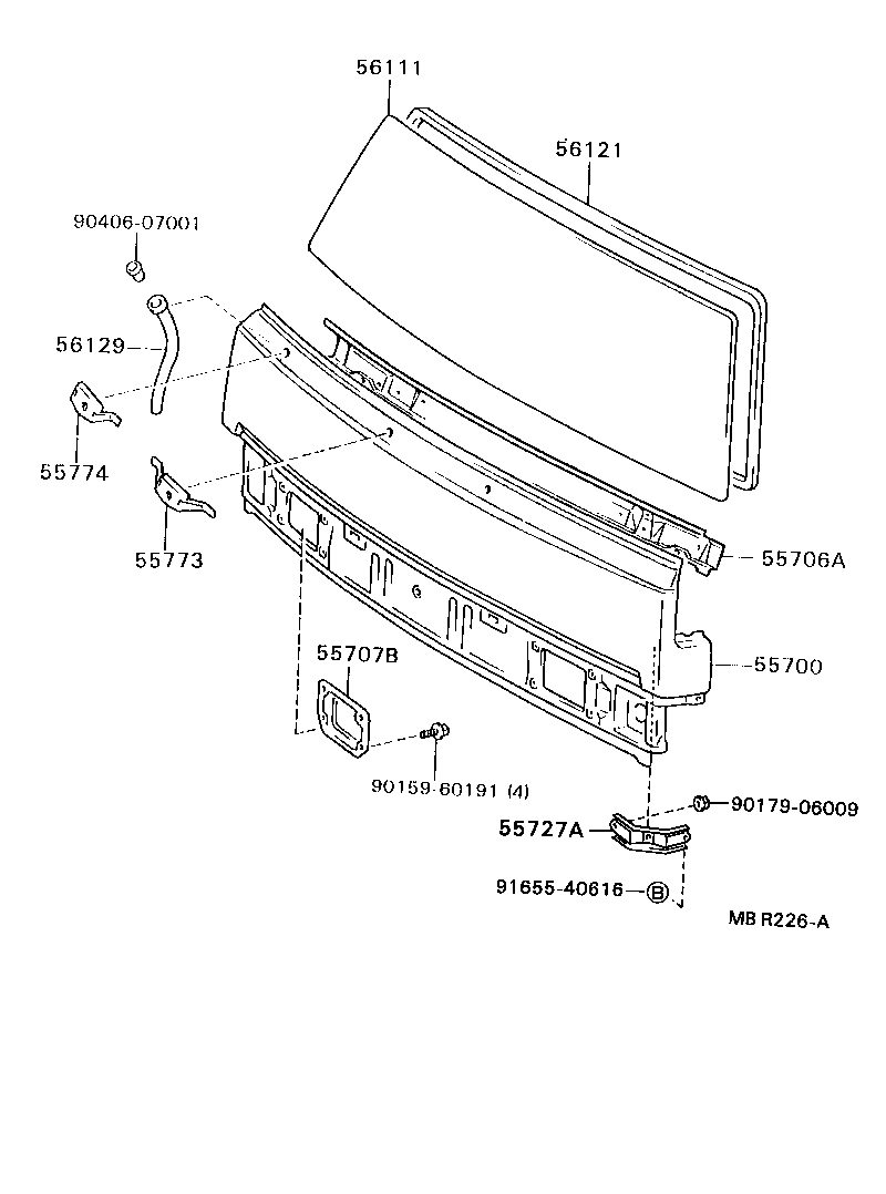 55701-37020 PANEL ASSY, FRONT product image