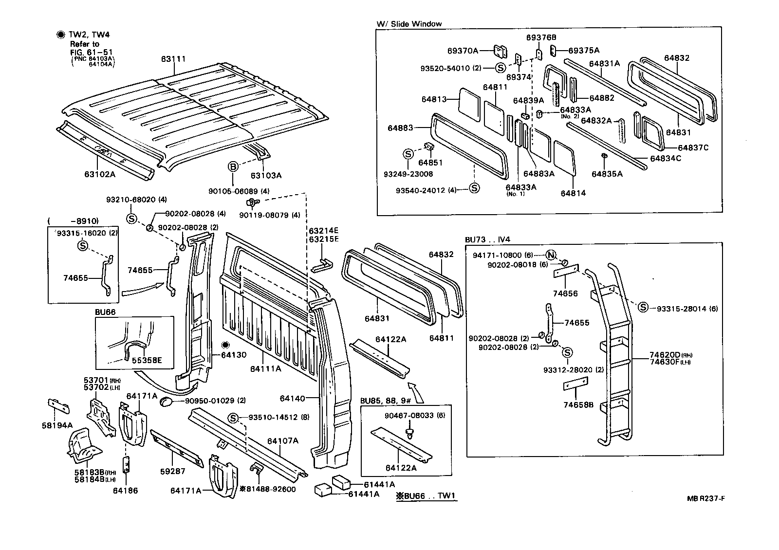 58184-92600 REINFORCEMENT, REAR MOUNTING, LH product image