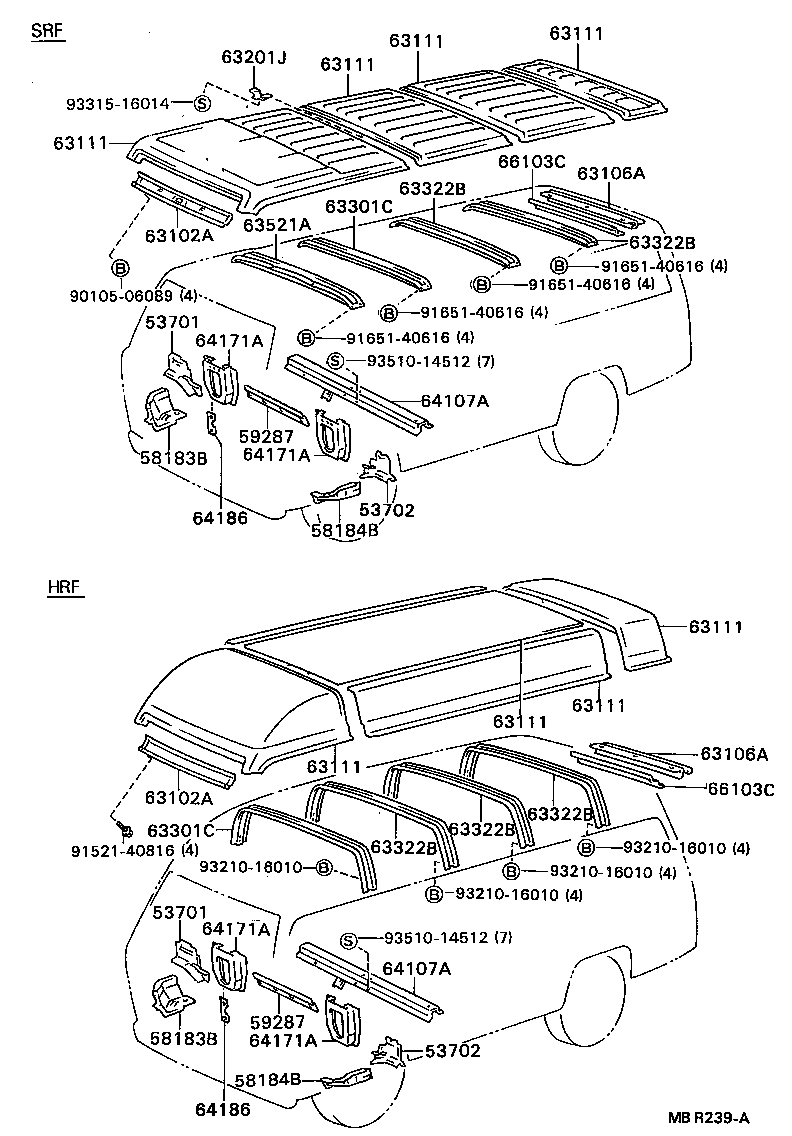 58184-92600 REINFORCEMENT, REAR MOUNTING, LH product image