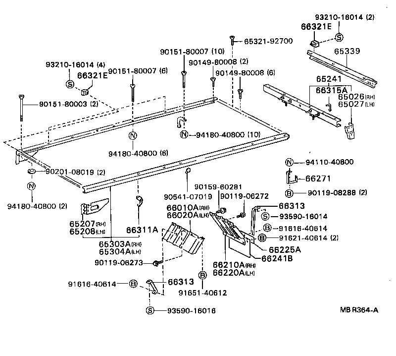 65100-37030 FLOOR ASSY, REAR BODY product image