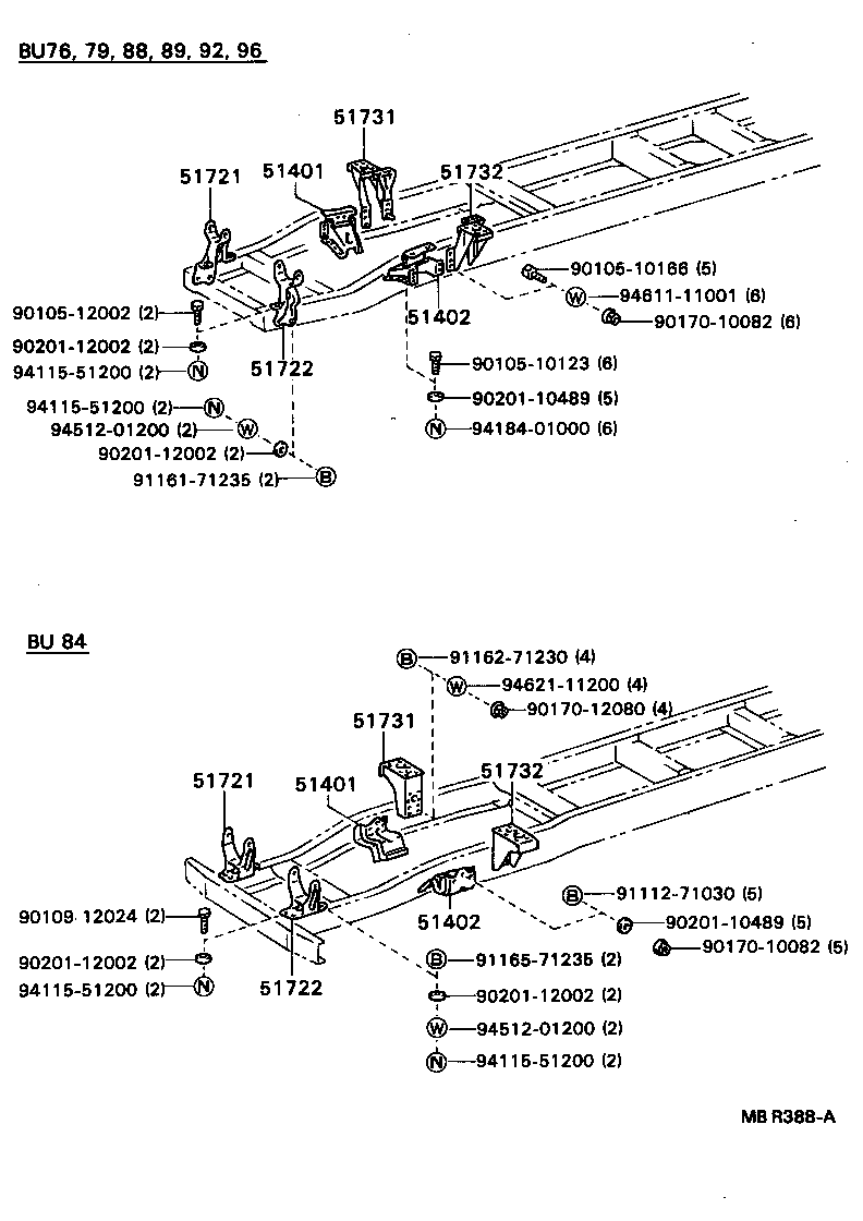 51002-3B531 FRAME SUB-ASSY product image