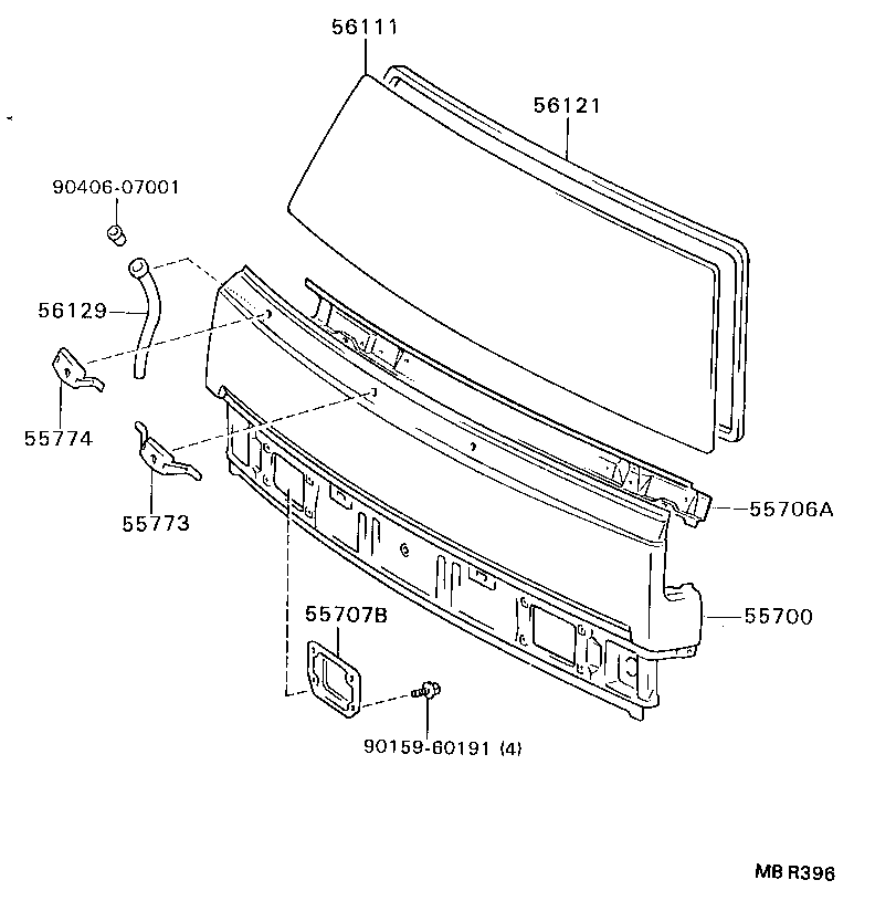 55701-95447 PANEL ASSY, FRONT product image