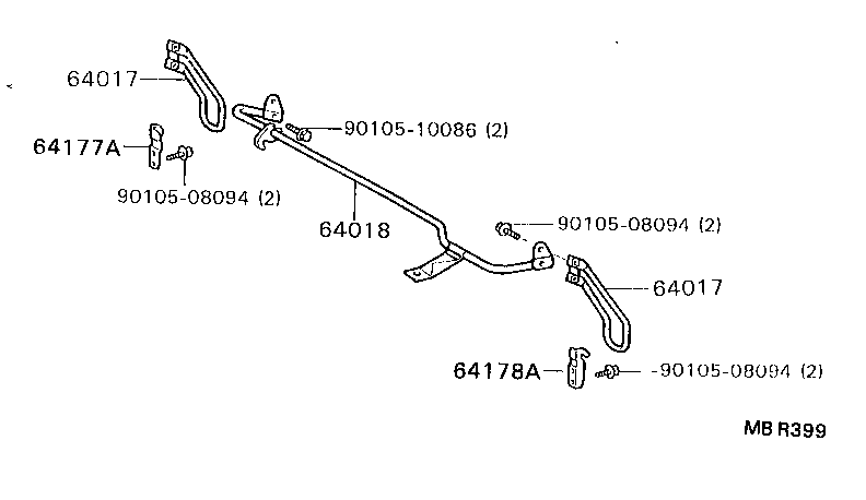 51771-95407 PLATE, STEP product image