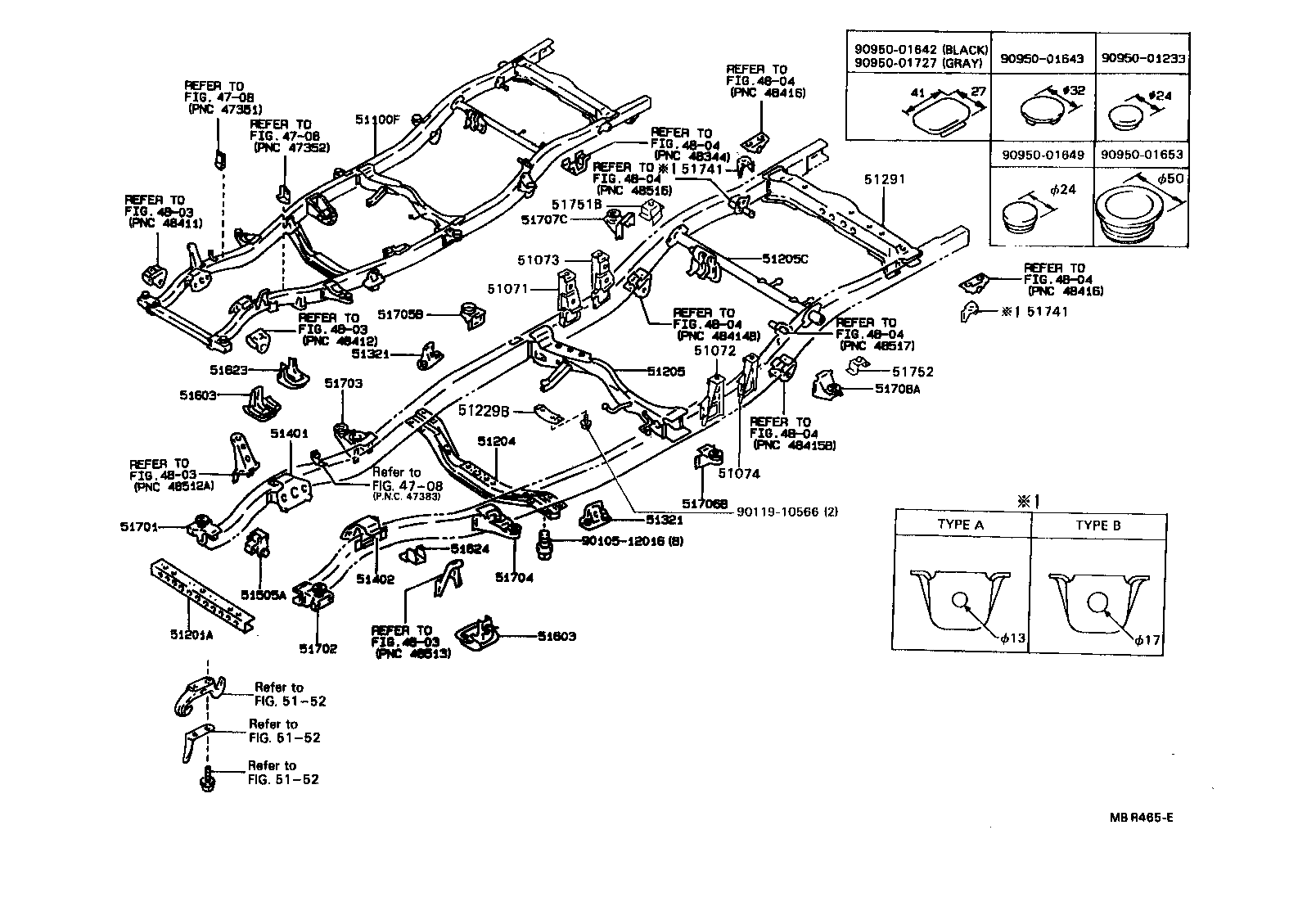 51204-35500 MEMBER SUB-ASSY, ENGINE FRONT MOUNTING product image