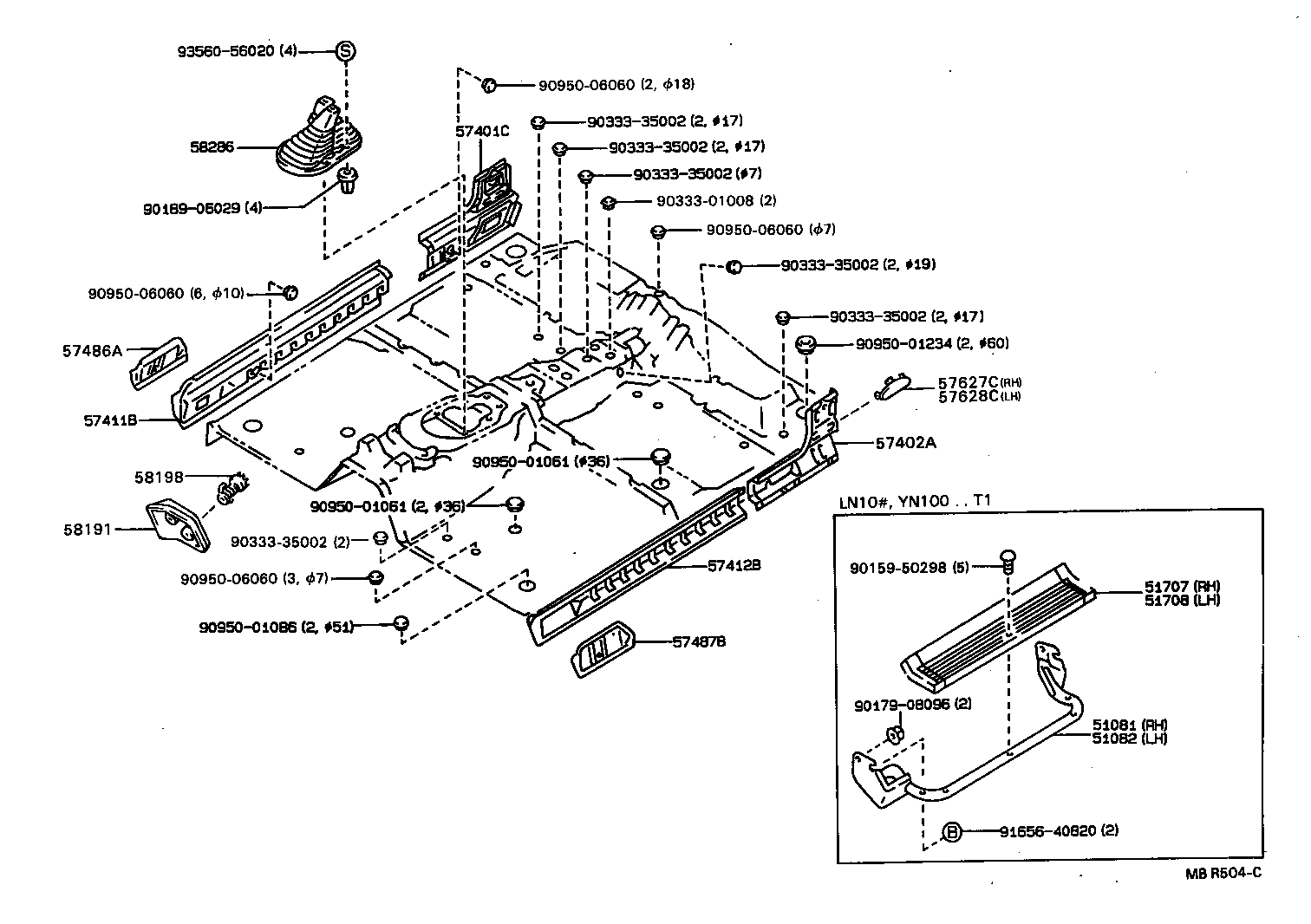 51083-35060 STEP SUB-ASSY, RH product image