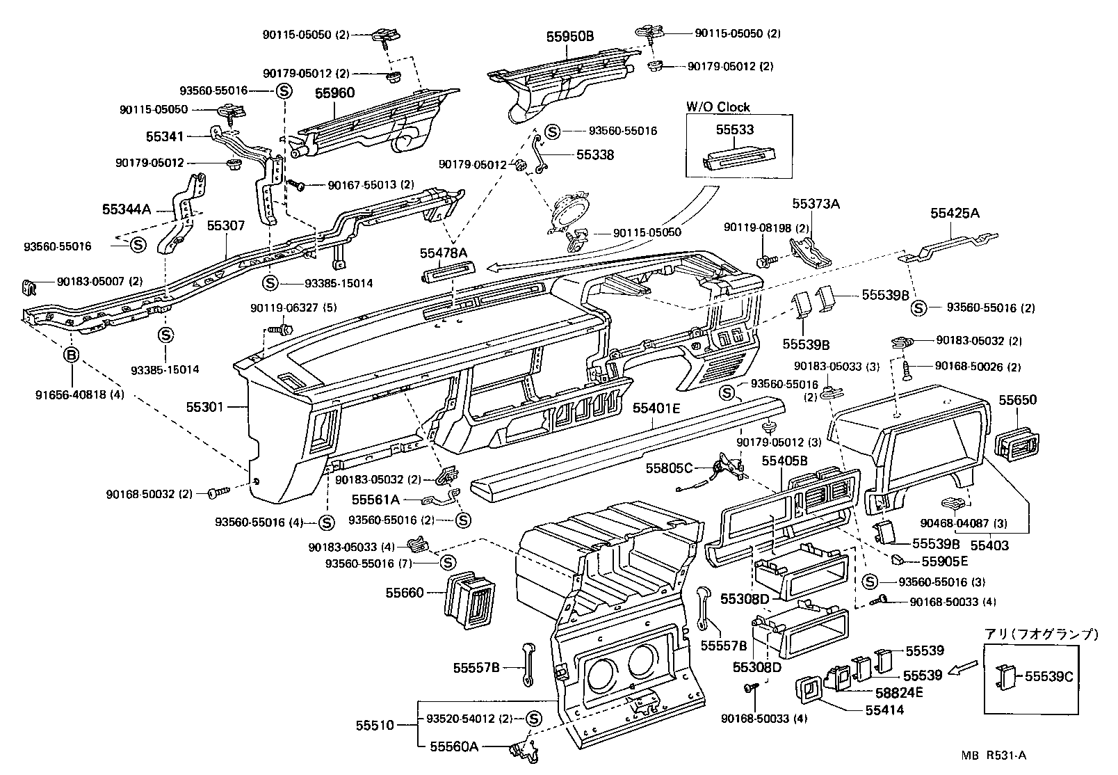 55403-95706-06 HOOD SUB-ASSY, METER product image