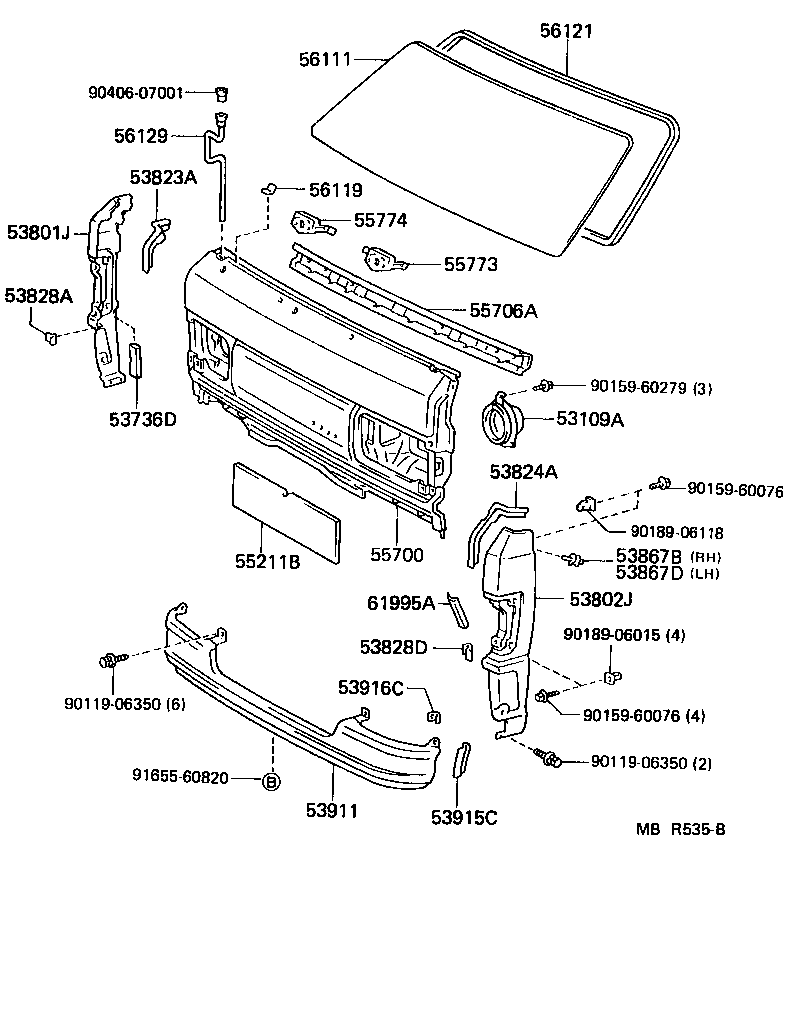 55701-95741 PANEL ASSY, FRONT product image