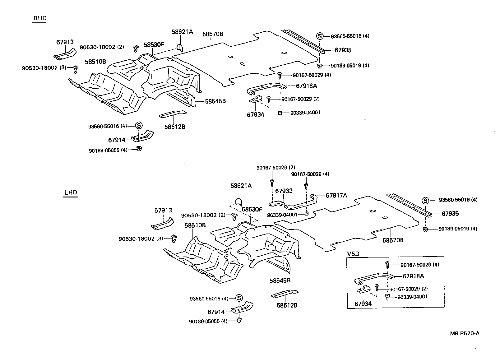67913-95702-13 PLATE, FRONT DOOR SCUFF, RH product image