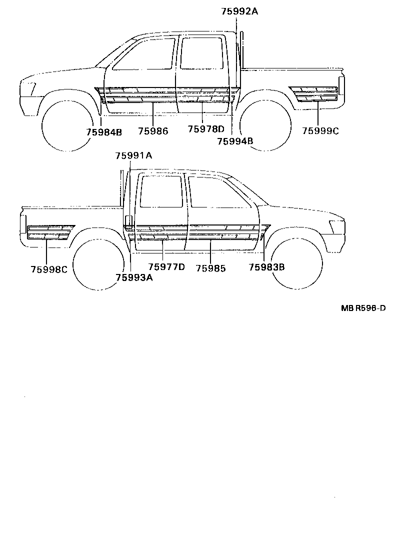 75357-35020 MARK, SIDE PANEL product image