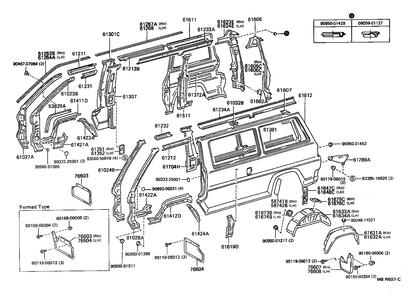 76604-27010 MUDGUARD SUB-ASSY, FRONT FENDER, LH product image