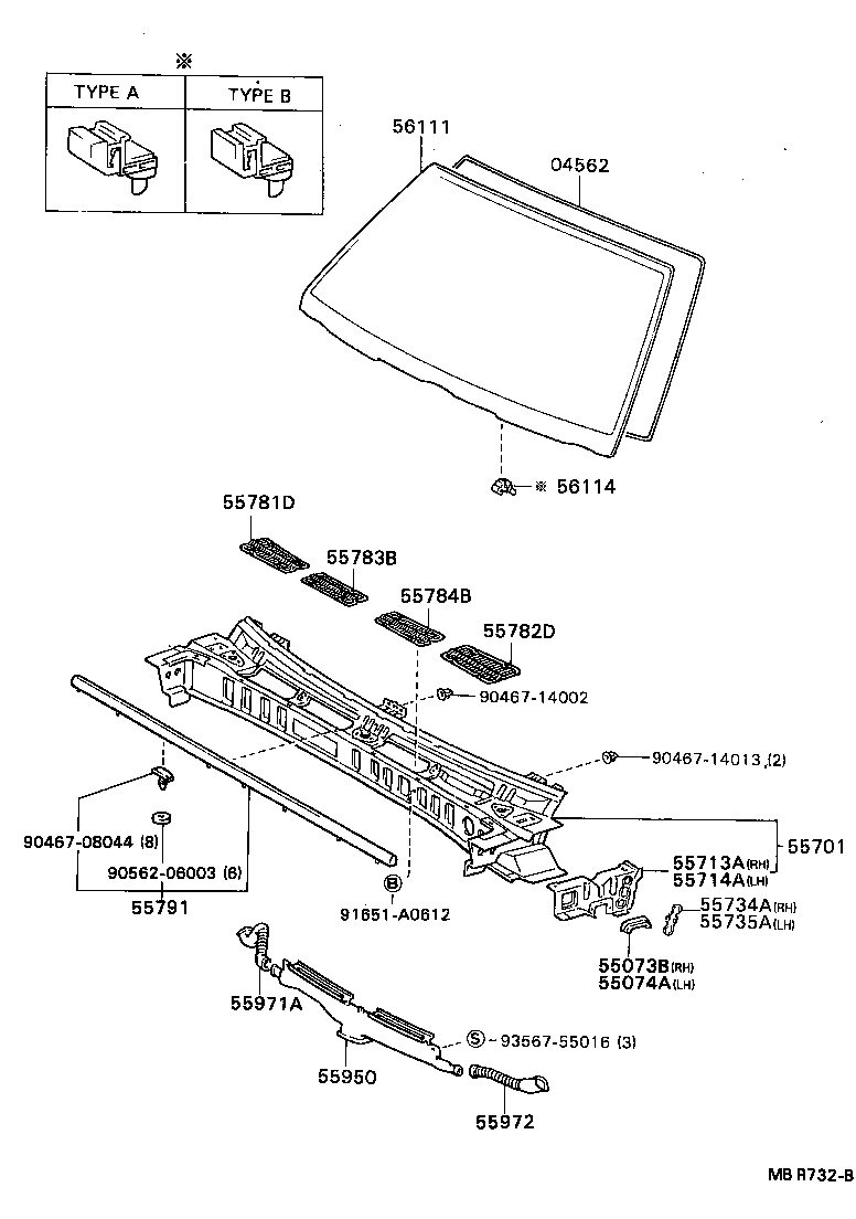 55700-2A020 PANEL SUB-ASSY, COWL product image