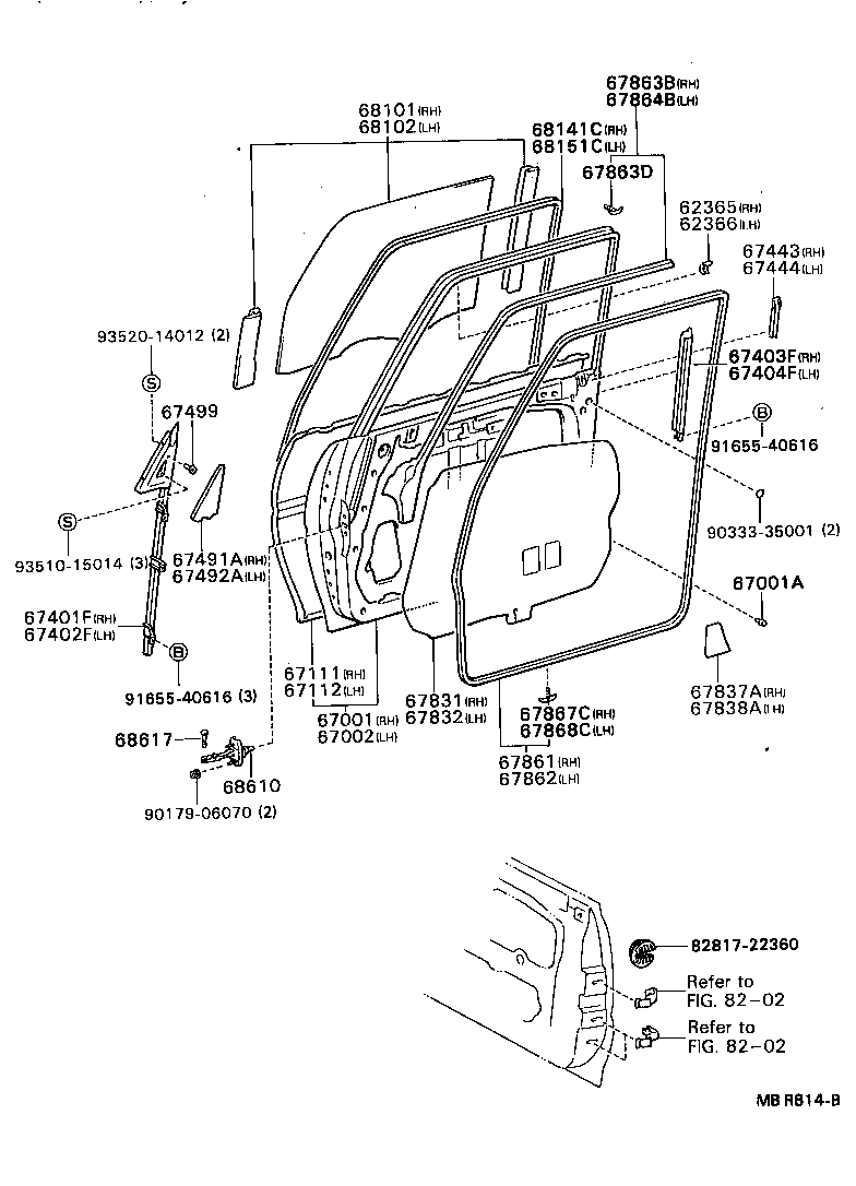 67780-91602-06 POCKET, FRONT DOOR TRIM, LH product image