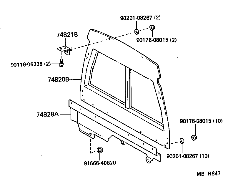 74820-95707 BOARD ASSY, SEPARATOR product image