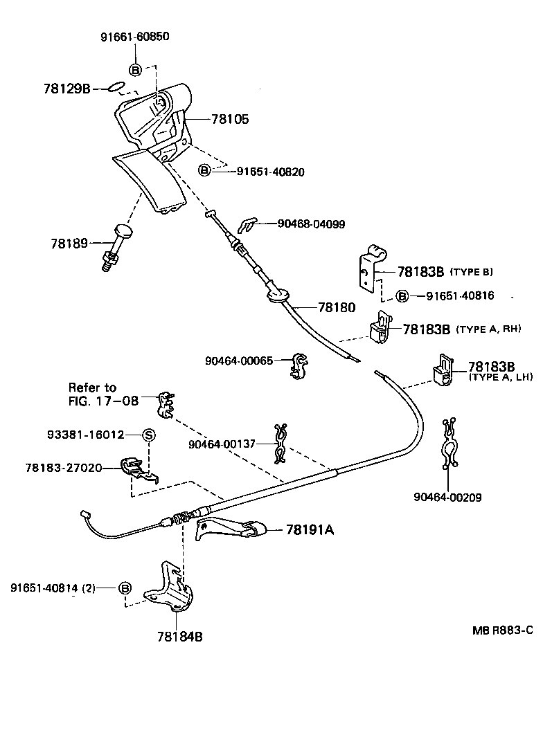 78105-95711 ROD SUB-ASSY, ACCELERATOR CONNECTING, NO.3 product image