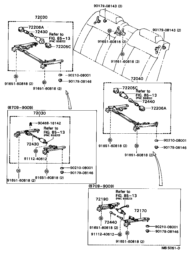 71260-40010 BRACKET ASSY, SEAT, OUTER LH product image