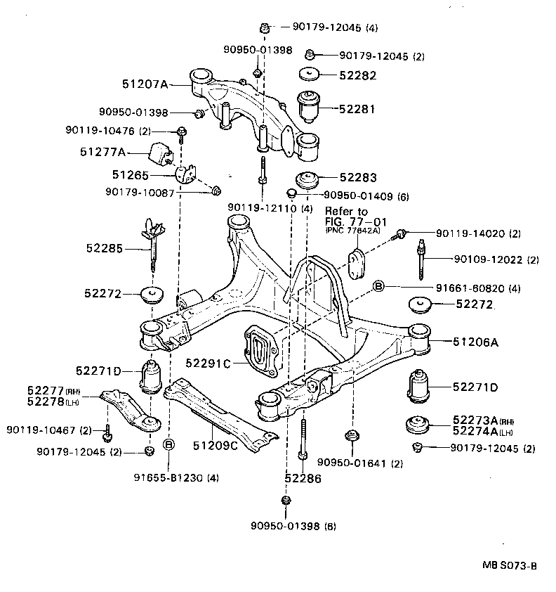 51442-20180 COVER, ENGINE UNDER, NO.2 product image