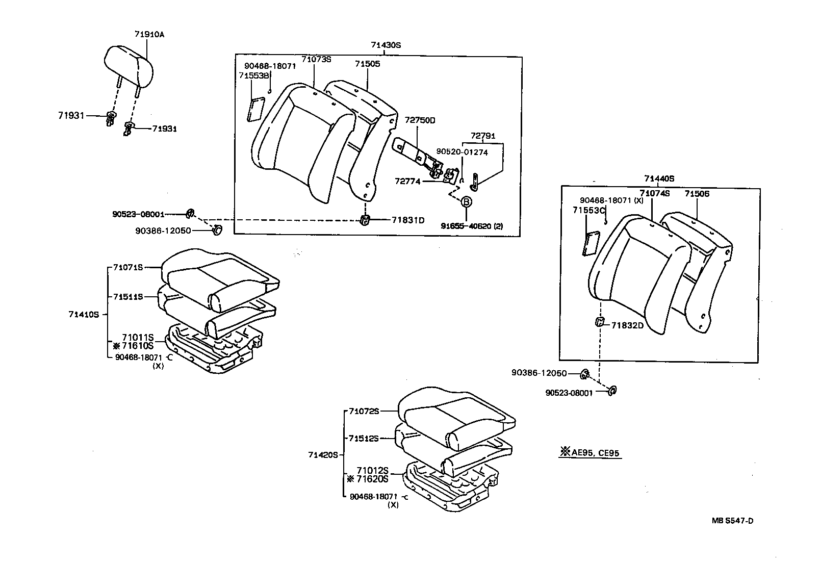 71071-1K080-04 COVER, FRONT SEAT CUSHION, RH(FOR SEPARATE TYPE) product image