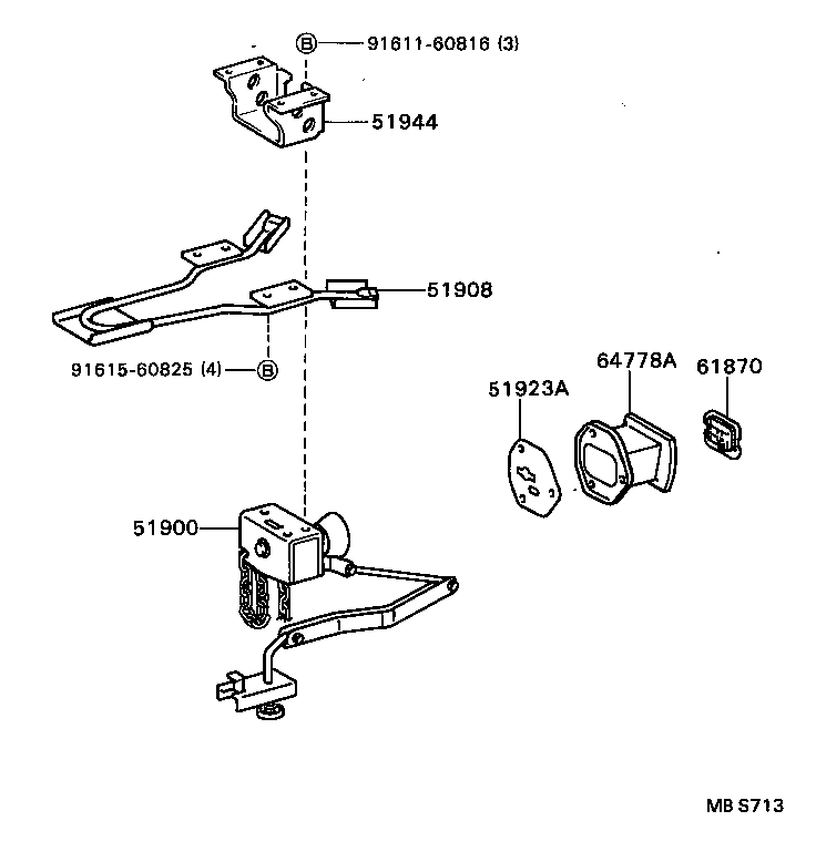 64778-90P80 PROTECTOR, SPARE WHEEL product image