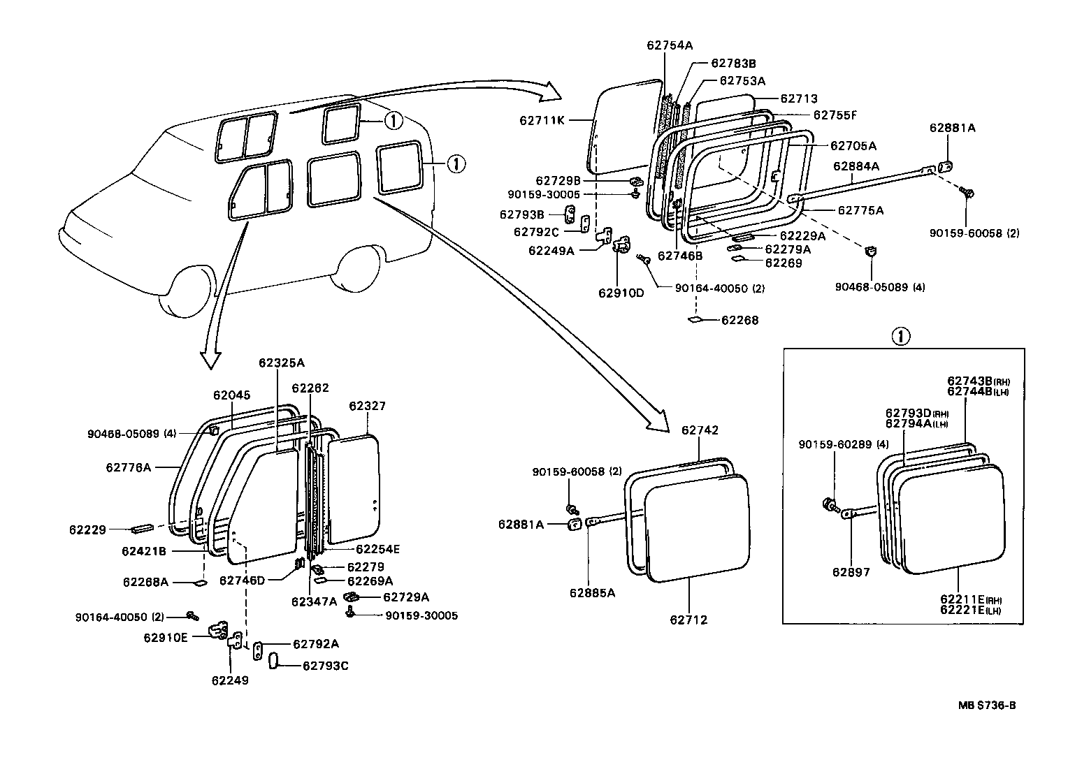62045-90P80 FRAME SUB-ASSY, FRONT DOOR WINDOW, OUTER LH product image