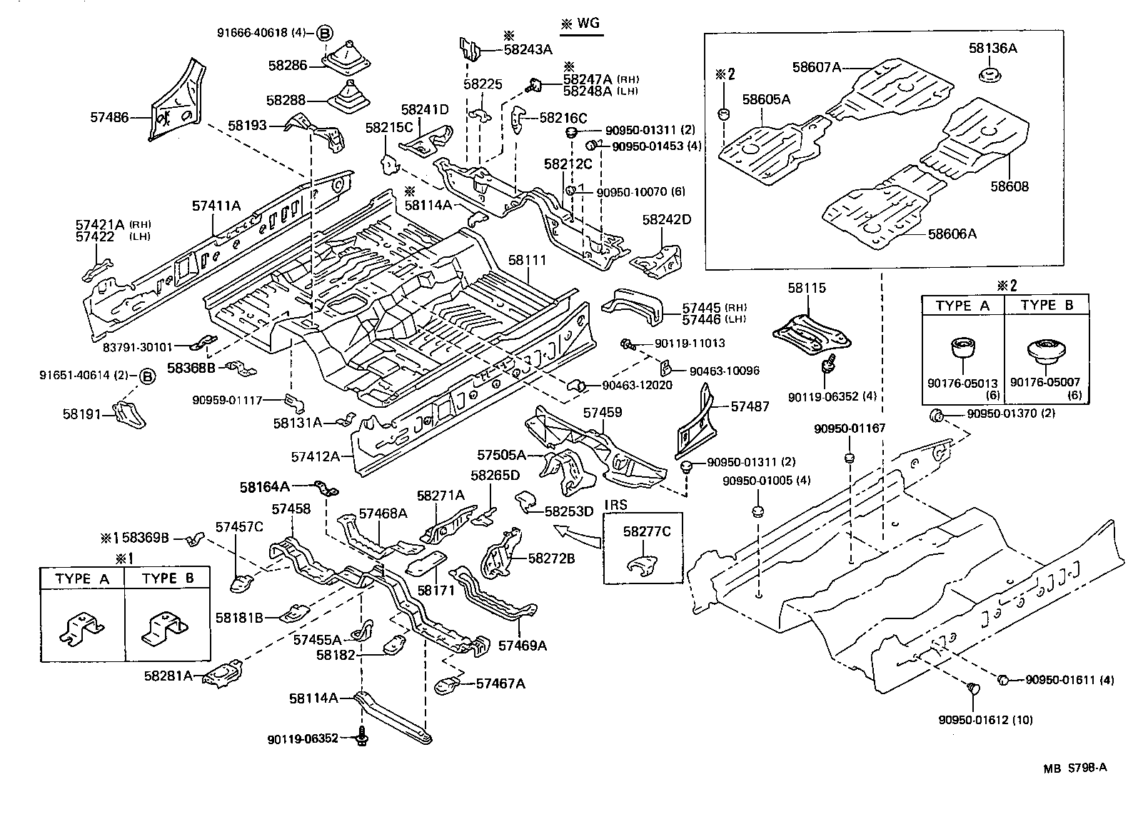 47351-30220 BRACKET, FLEXIBLE HOSE product image