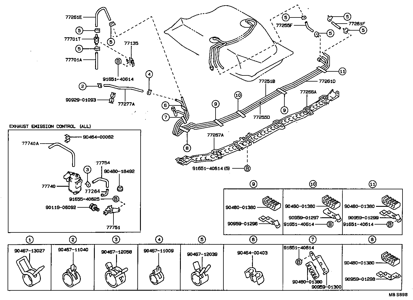 77350-12160 LID ASSY, FUEL FILLER OPENING product image