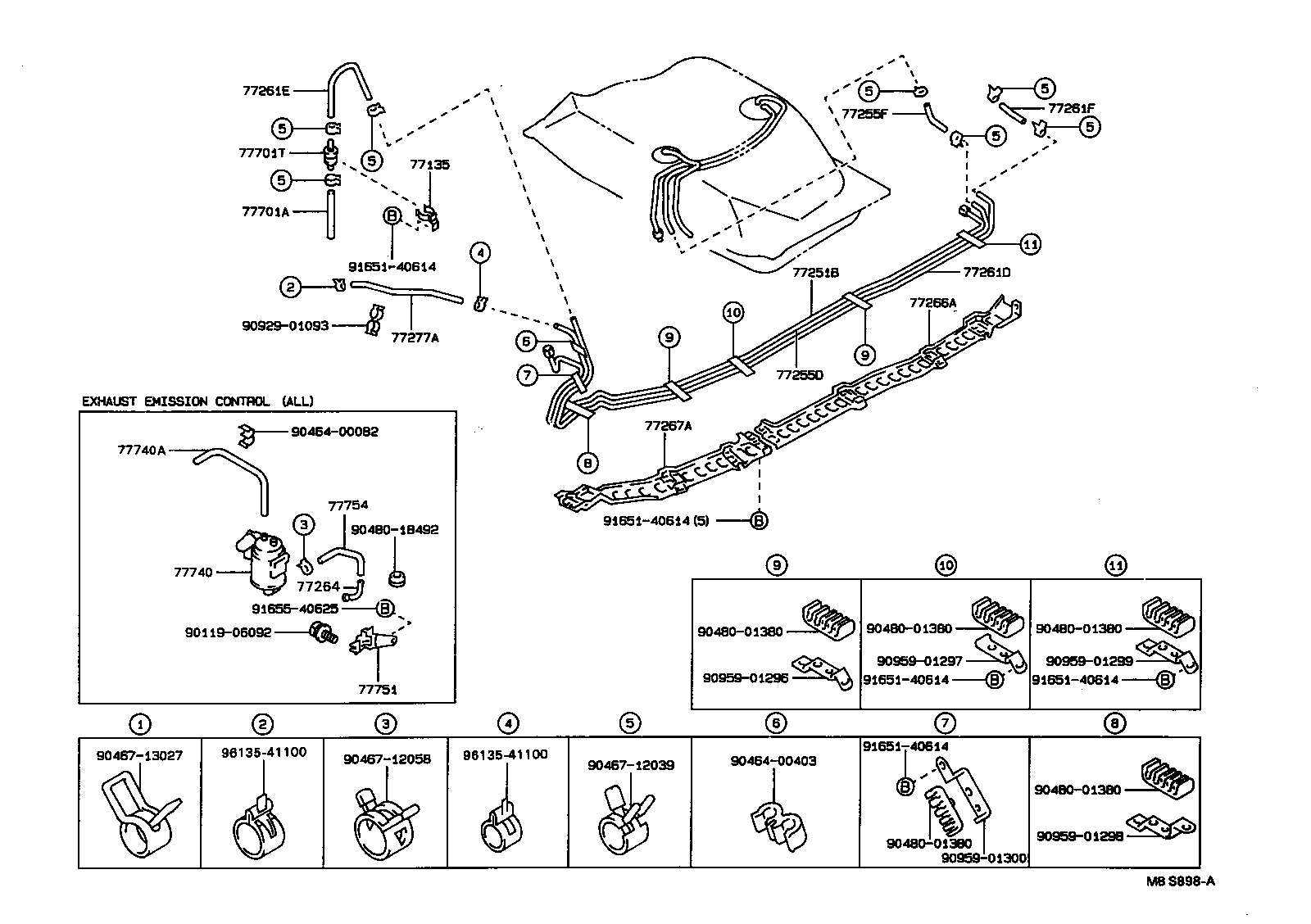 77001-19555 TANK ASSY, FUEL product image