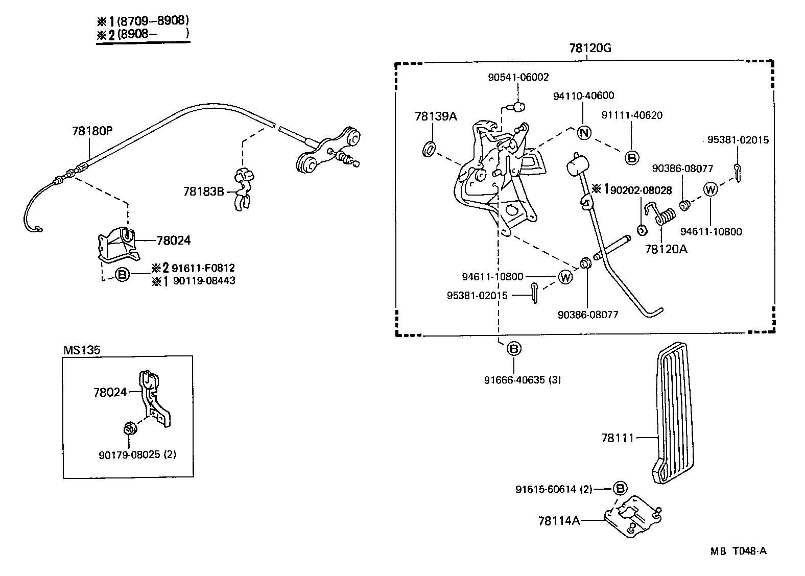 90508-18066 SPRING, COMPRESSION (FOR ACCELERATOR LINK ROD) product image