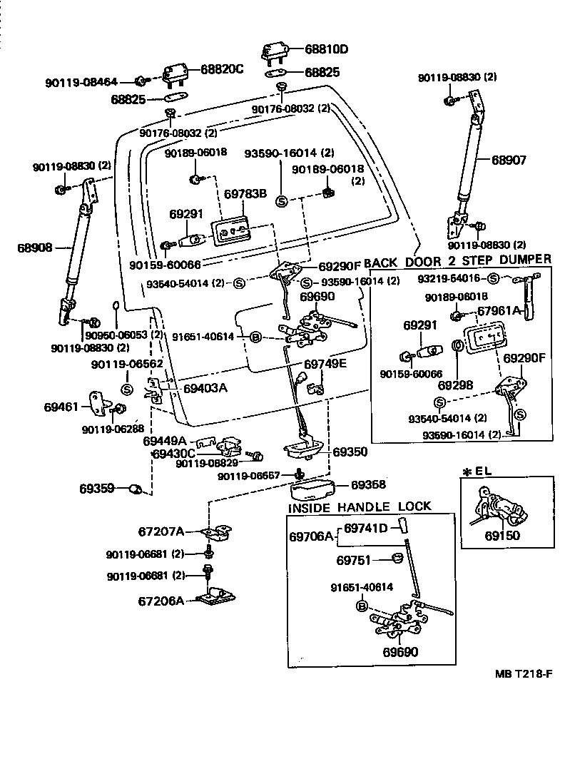68062-95J01 GUIDE SUB-ASSY, BACK DOOR CHECK, LH product image