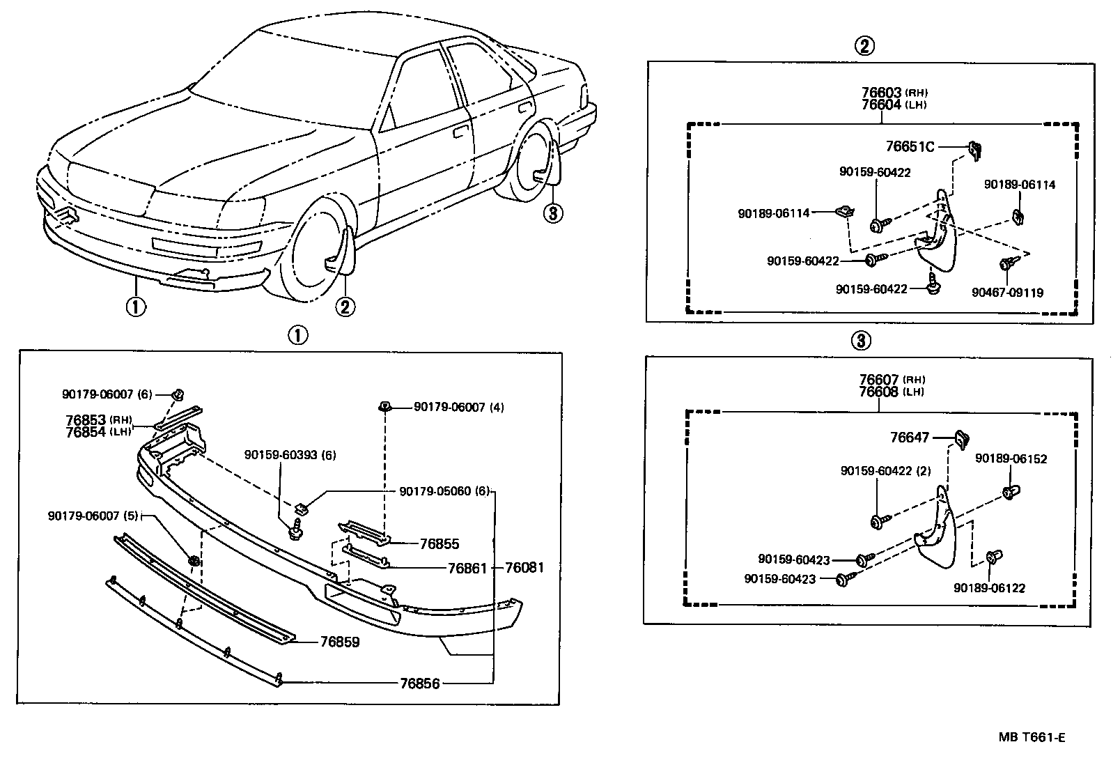 76081-50030 SPOILER SUB-ASSY, FRONT product image