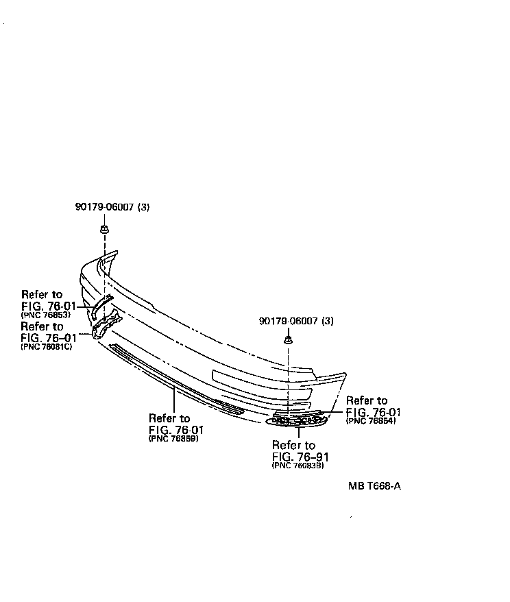 52127-50900 COVER, FRONT BUMPER HOLE, RH product image
