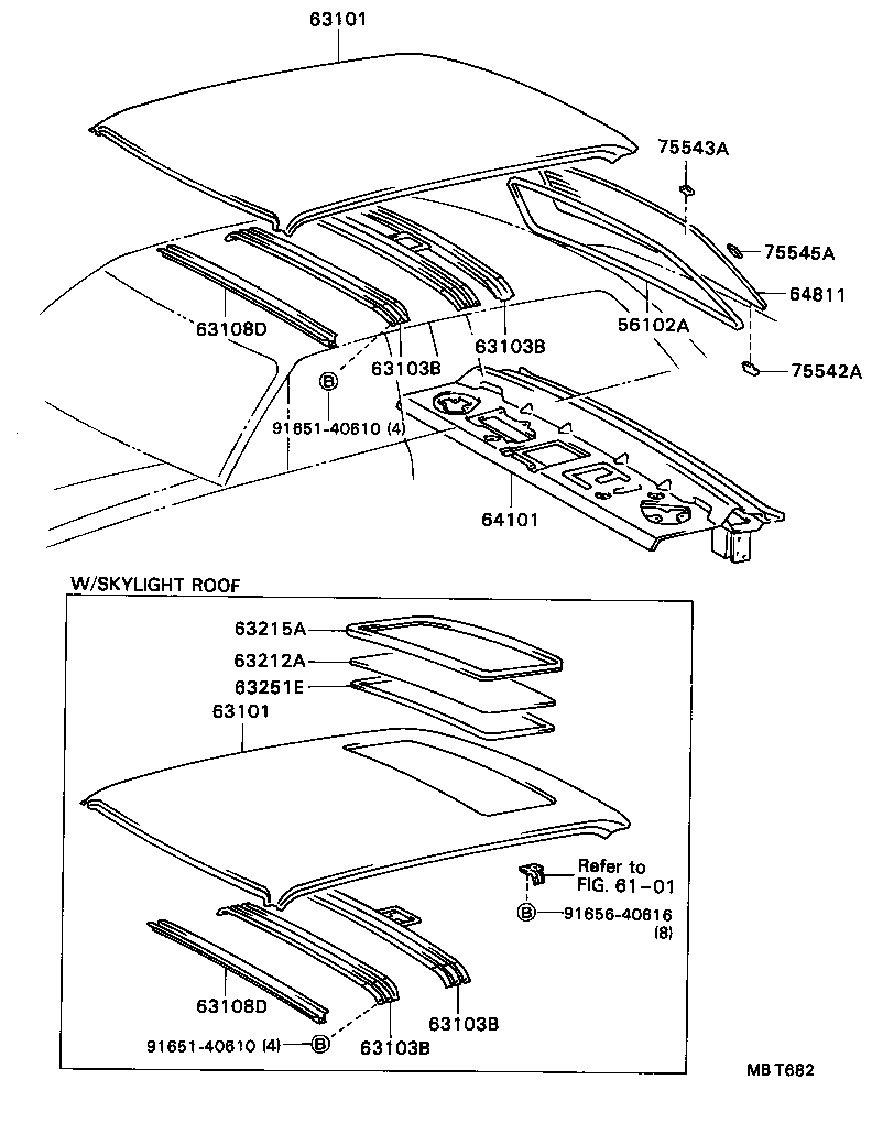64801-40050 GLASS, BACK WINDOW product image
