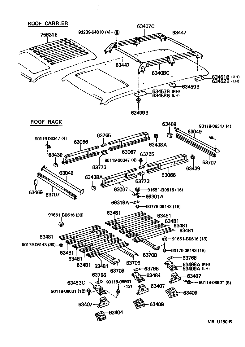 63014-60030 PANEL, ROOF product image