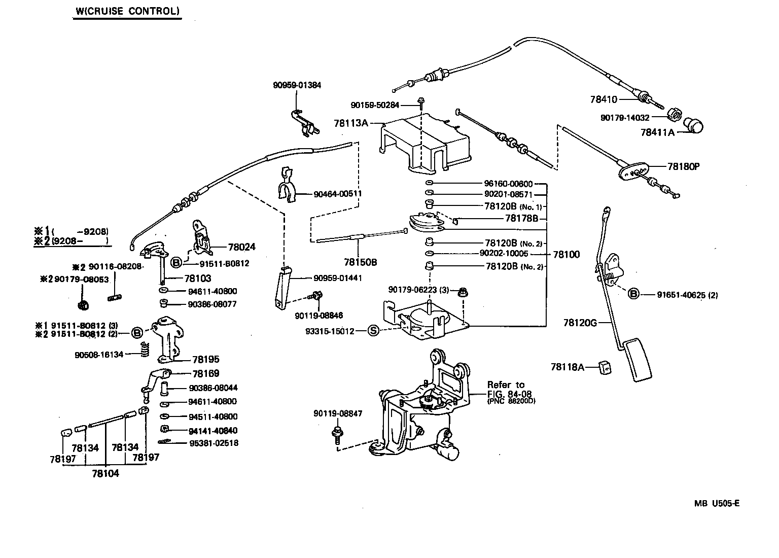 78100-60020 LINK ASSY, ACCELERATOR product image