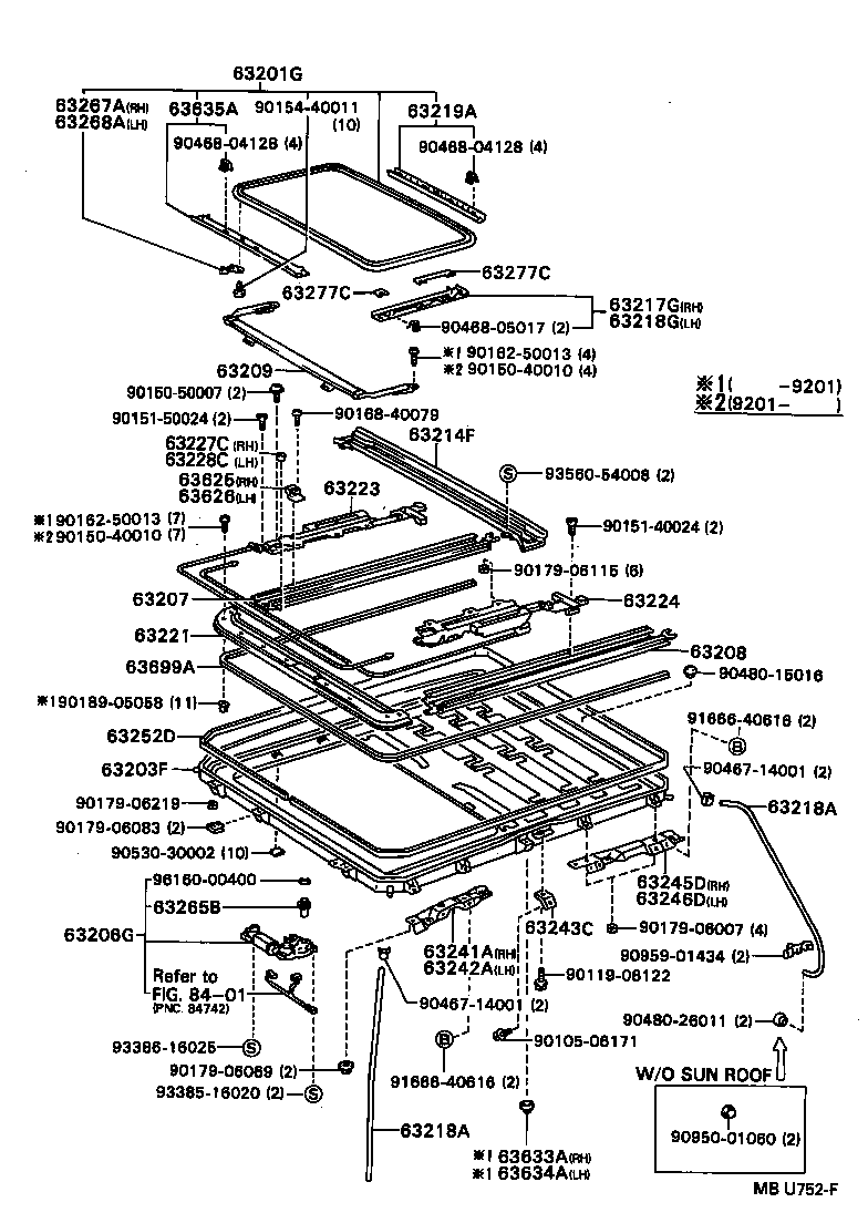 63111-32130 PANEL, ROOF product image