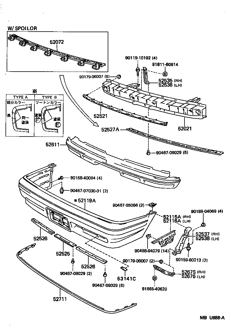 52021-22210 REINFORCEMENT SUB-ASSY, FRONT BUMPER product image