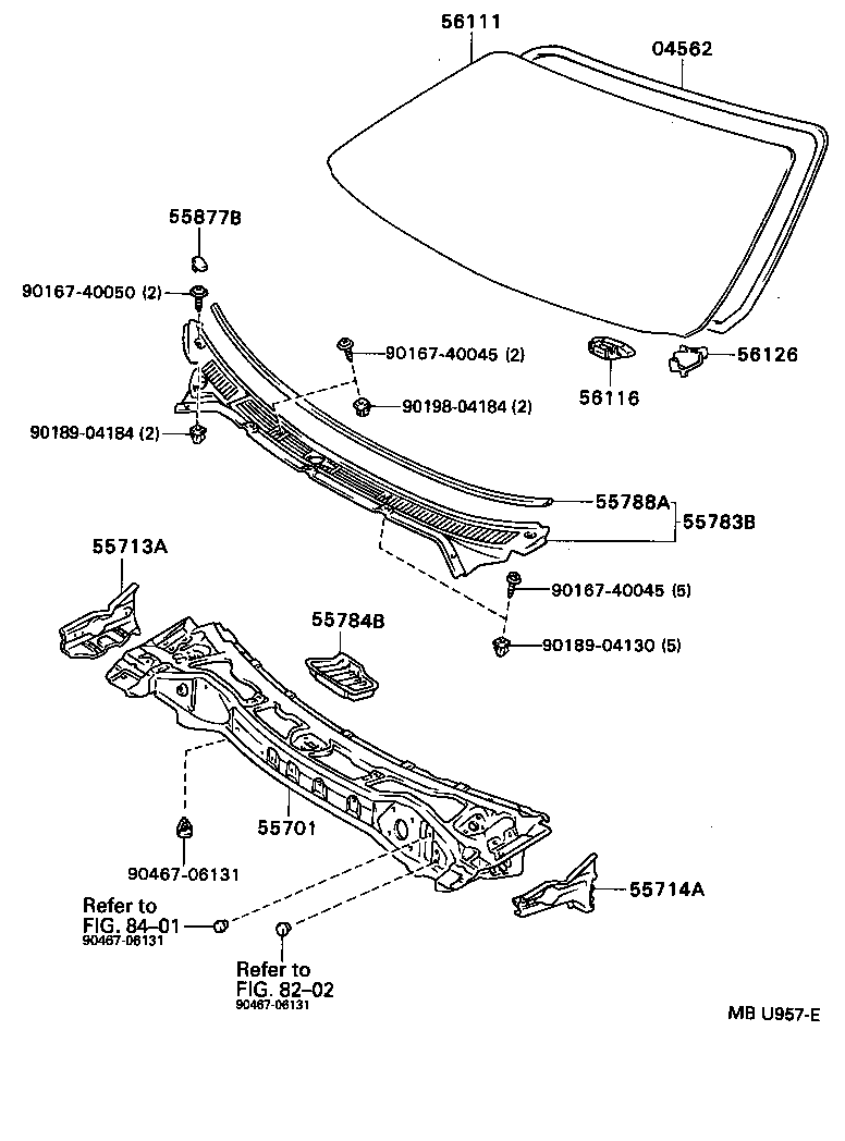 55700-16200 PANEL SUB-ASSY, COWL product image