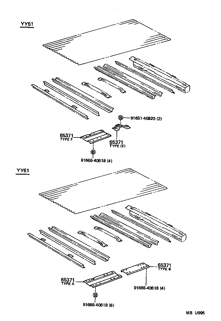 65100-95L07 FLOOR ASSY, REAR BODY product image