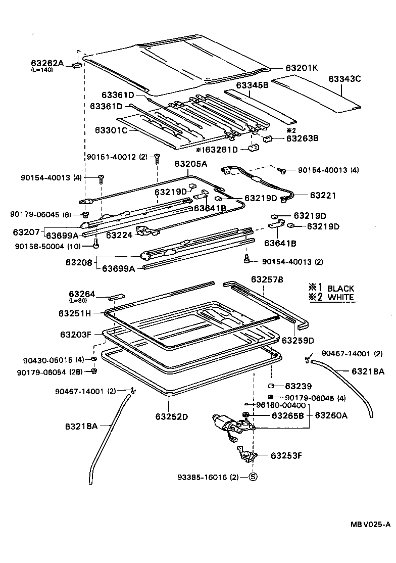 76866-16040 RETAINER, REAR SPOILER, NO.2 product image