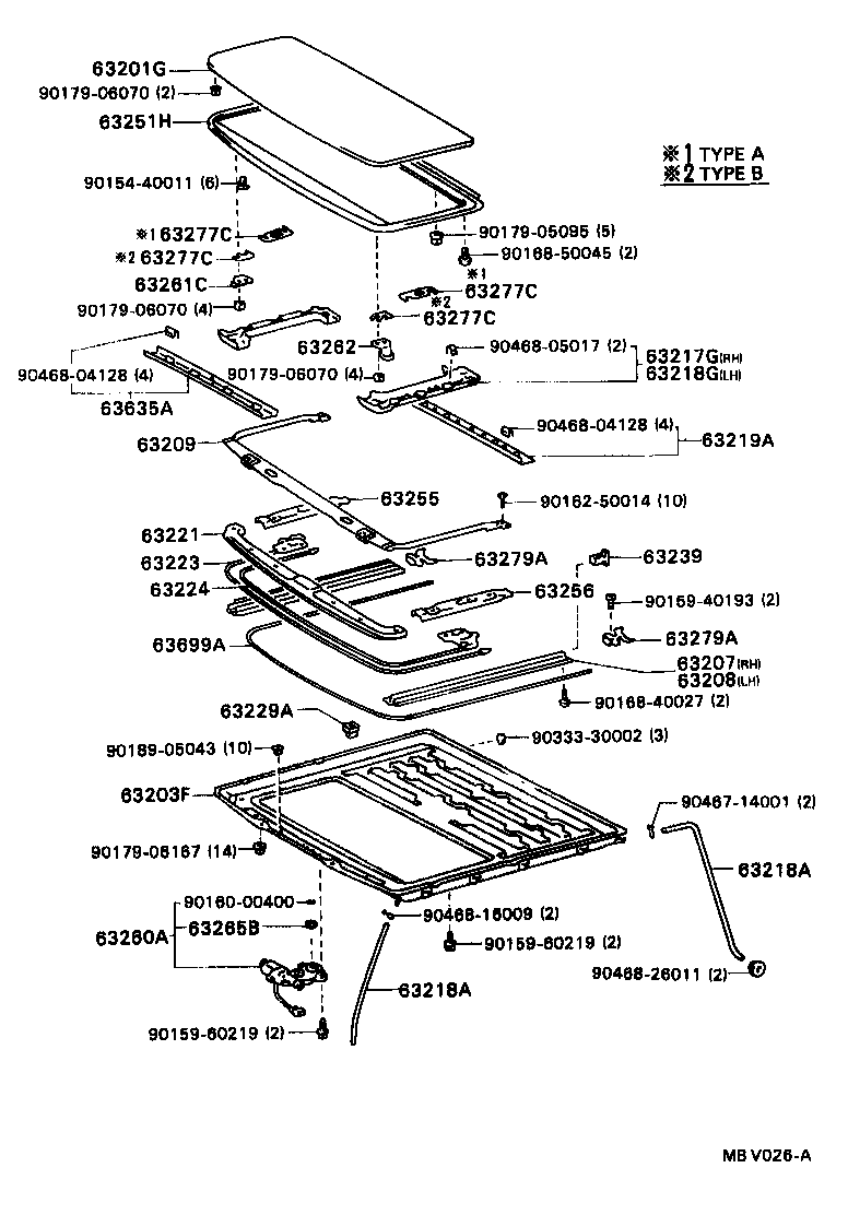 76866-16040 RETAINER, REAR SPOILER, NO.2 product image