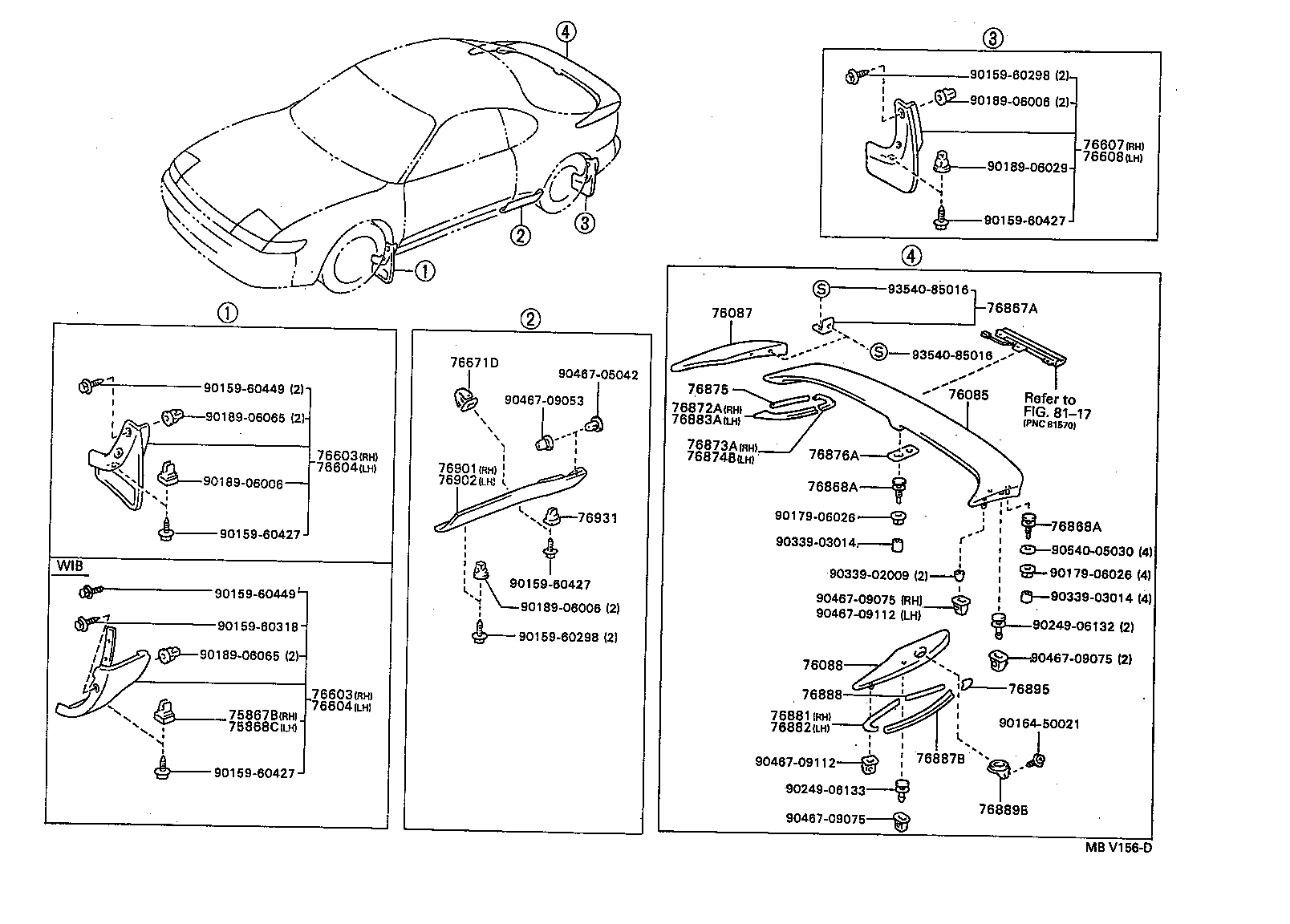 76901-20030-F0 MUDGUARD SUB-ASSY, SIDE, RH product image