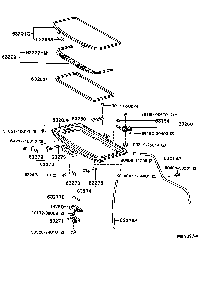 64101-16150 PANEL SUB-ASSY, UPPER BACK product image