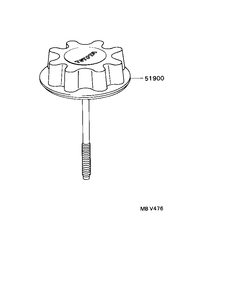51900-13150 CARRIER ASSY, SPARE WHEEL product image