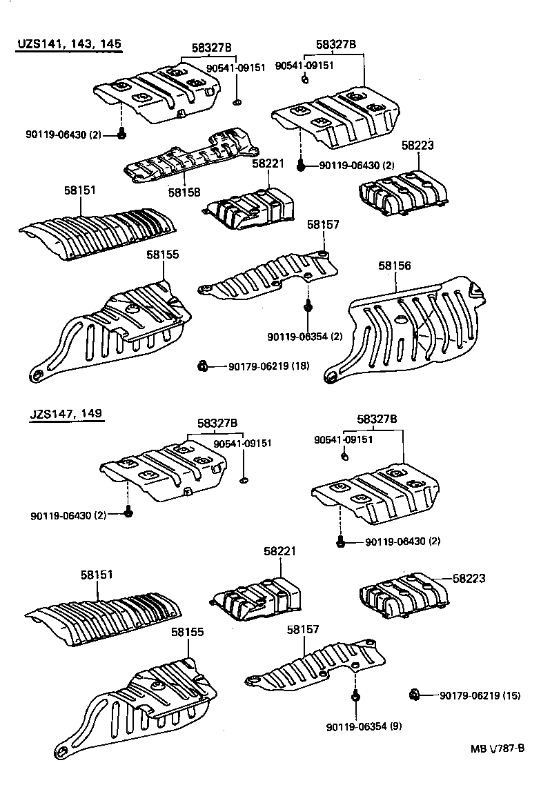 58151-30060 INSULATOR, FRONT FLOOR HEAT, NO.1 product image