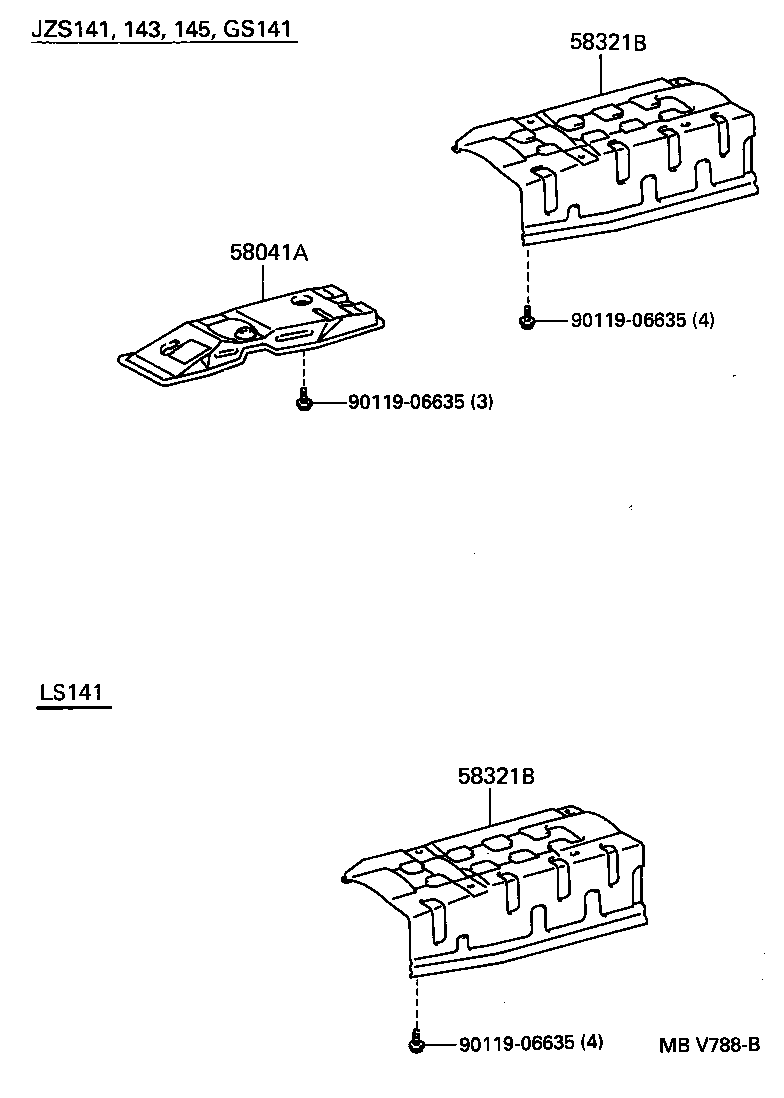 58151-30060 INSULATOR, FRONT FLOOR HEAT, NO.1 product image
